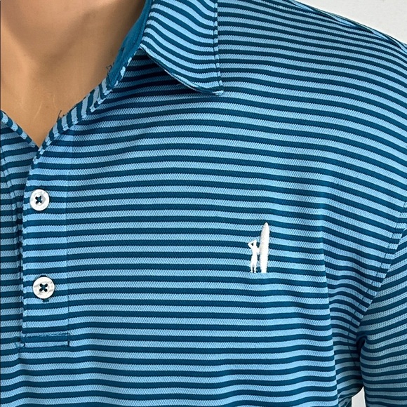 johnnie-O Prep-Formance short sleeve polo shirt.  M - Picture 4 of 7